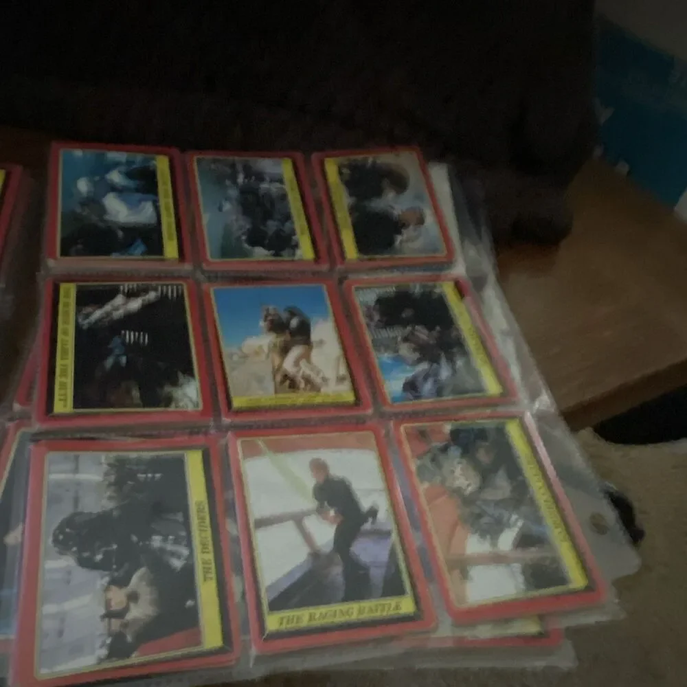 Star Wars Return of the Jedi 1983 Non-Sport Trading Card Lot Topps